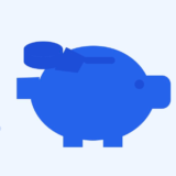 貯金額 同世代比較シミュレーターのアイキャッチ（貯金箱とコインのイラスト）